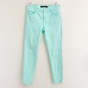 JOE’S Skinny Ankle Pastel Mint Green Jeans